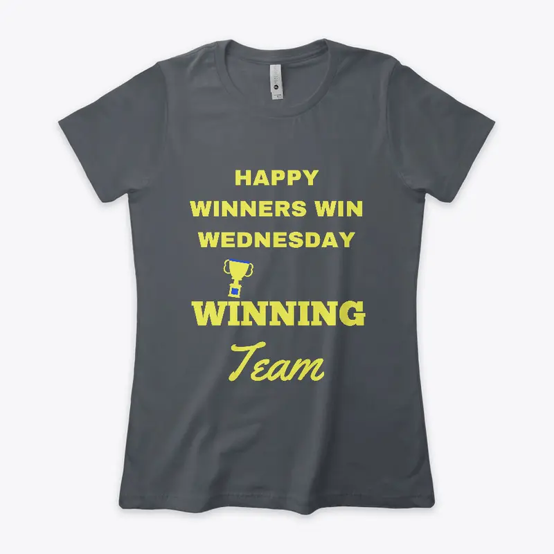 WINNERS WIN WEDNESDAY WEAR